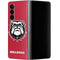 University of Georgia Bulldogs Logo Galaxy Z Fold4 5G Skin